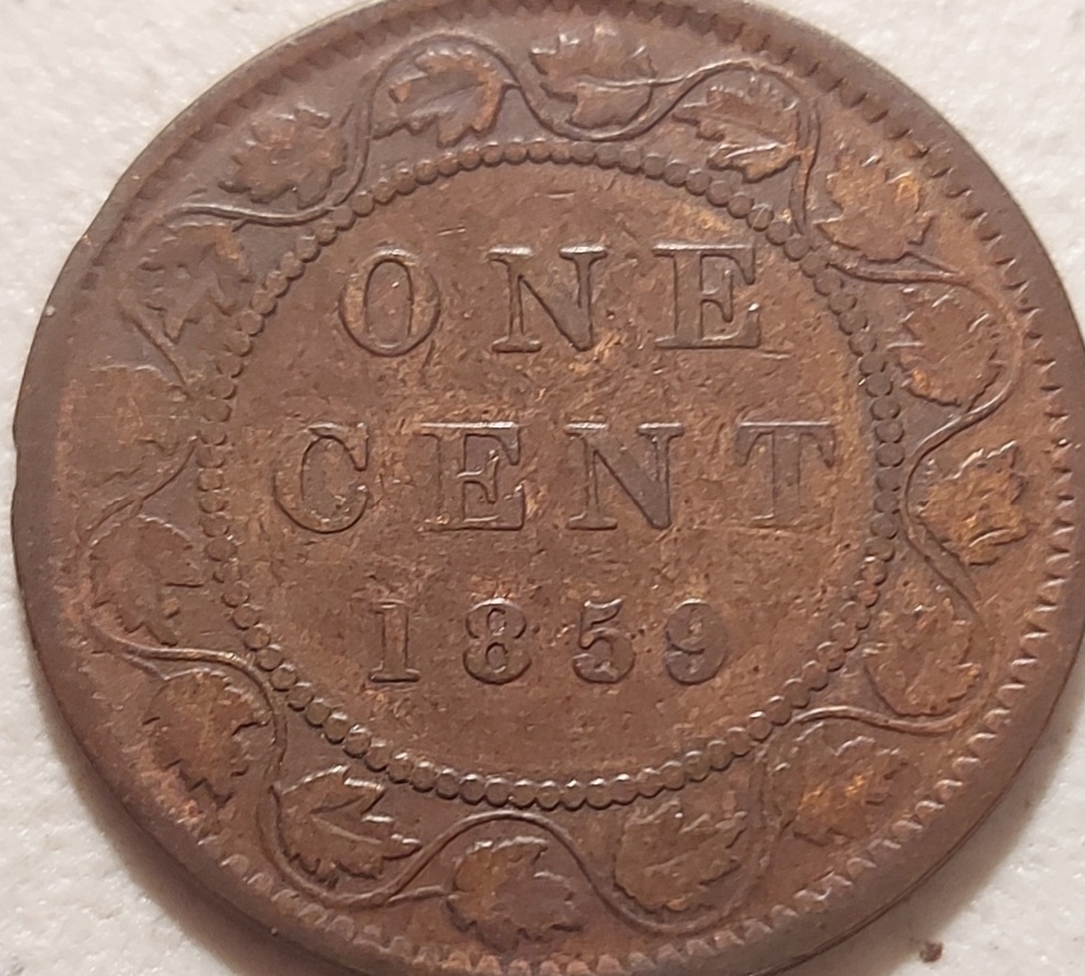 1859-Large-Cent,-Flat-9-Almost-Closed